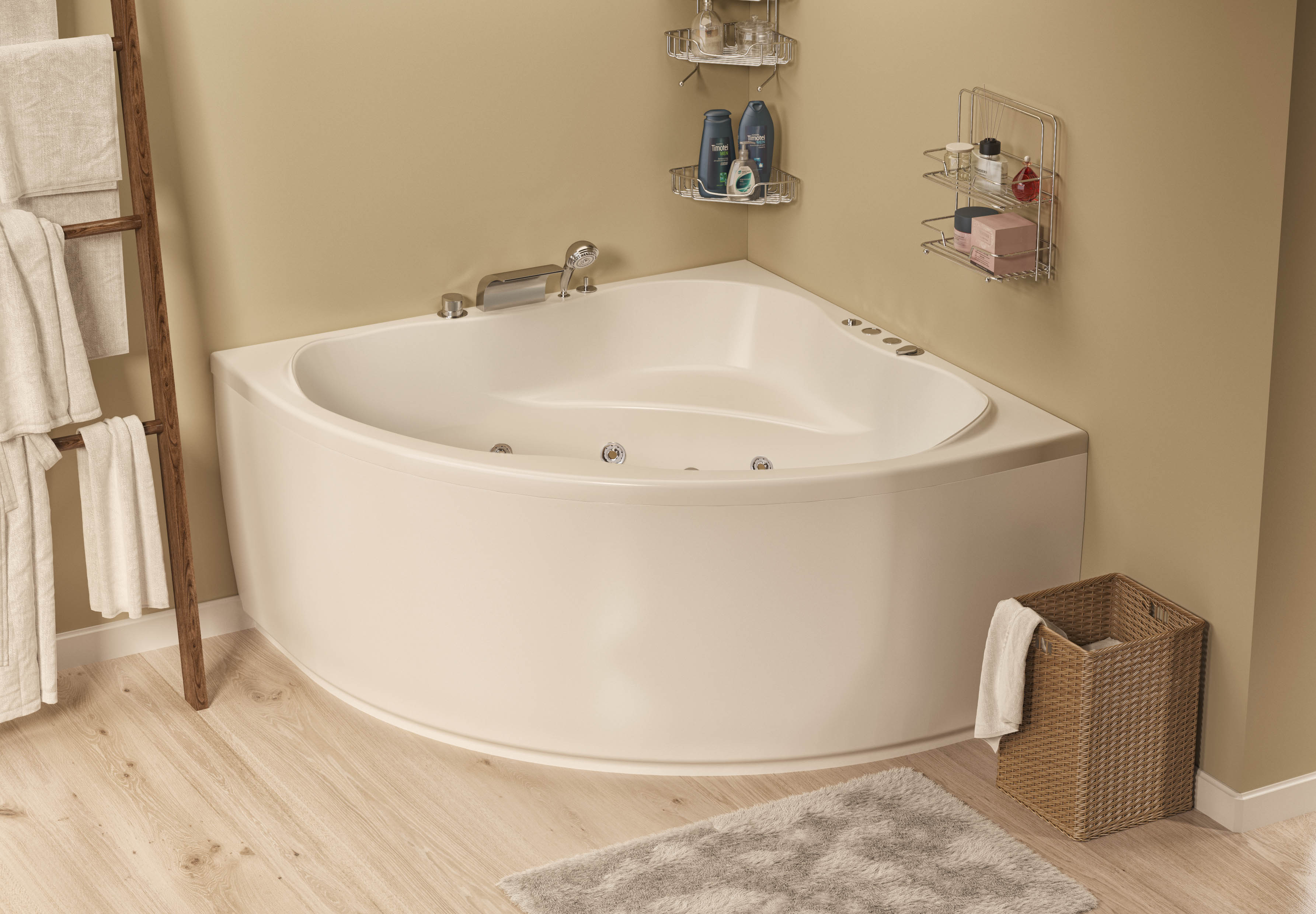 Ванны углового типа: виды и их особенности