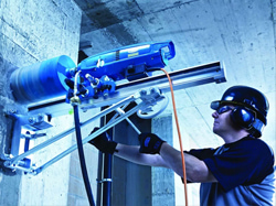 Алмазное бурение перекрытий