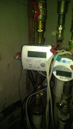 Установка теплосчетчиков