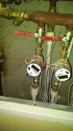 Установка теплосчетчиков