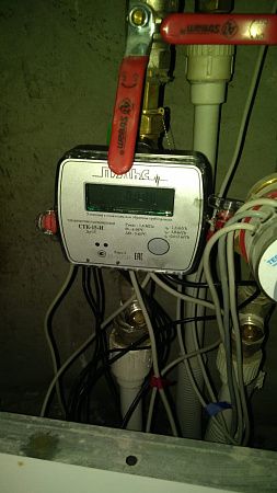 Установка теплосчетчиков