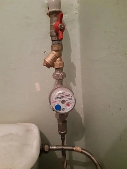 Установка счетчиков воды