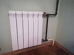 Замена батарей отопления