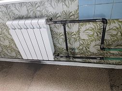 Замена батарей отопления